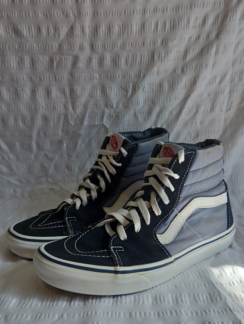Vans Sk8-Hi 2-Tone High Tops — Men's 7 / Women's 8.5
